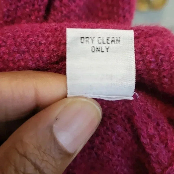 Bryn Walker Cowl Neck Sweater Poncho Sleeveless Cashmere/Lambswool Blend(L) - Picture 8 of 9